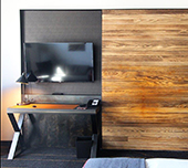 Hotel George Desk Wall