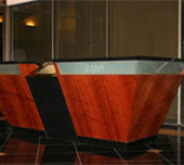 Wedge Reception Desk